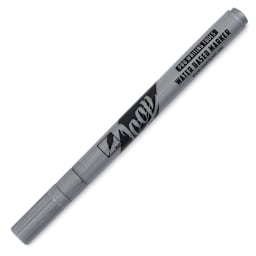 Loop Water-Based Acrylic Marker - Silver, 1 mm (cap on)