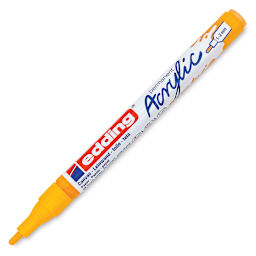 Edding Acrylic Paint Marker - Sunny Yellow 906, Fine, Cap Off