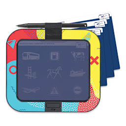 Boogie Board Dash eWriter Kids Drawing Kit (showing the Search & Find game)