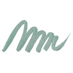 Karin Realbrush Metallic Marker - Green 8535, swatch