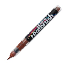 Karin Realbrush Pigment Marker - Henna, cap off