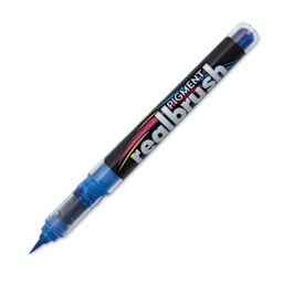 Karin Realbrush Pigment Marker - Egyptian Blue, cap off