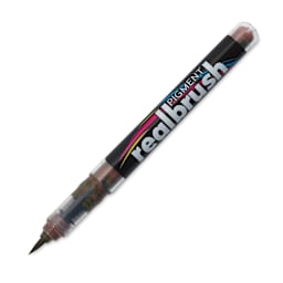Karin Realbrush Pigment Marker - Sepia, cap off
