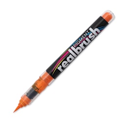 Karin Realbrush Pigment Marker - Amber, cap off