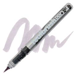 Karin Realbrush Pro Marker - Warm Grey 1, swatch and marker