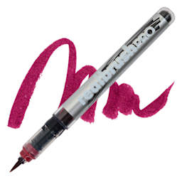 Karin Realbrush Pro Marker - Burgundy, swatch and marker