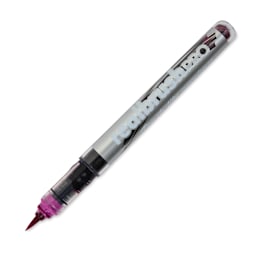 Karin Realbrush Pro Marker - Red Lilac, 4 mm, Brush Tip, cap off