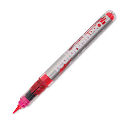 Karin Realbrush Pro Marker - Neon Pink, 4 mm, Brush Tip, cap off