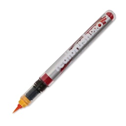 Karin Realbrush Pro Marker - Pale Orange, 4 mm, Brush Tip, cap off