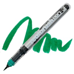 Karin Realbrush Pro Marker - Ocean Teal, swatch and marker