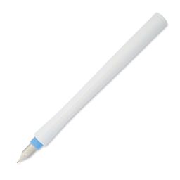 Sailor Hocoro Dip Pen - White, Fine Nib, cap off