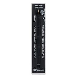 Yasutomo Silverpoint Drawing Tool - 2 mm front of package
