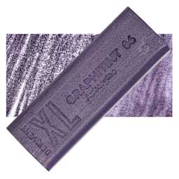 Derwent Graphitint XL Block - Aubergine, swatch and block