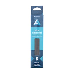 Art Alternatives Vine Charcoal - Set of 6, Extra Soft