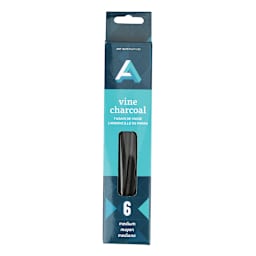 Art Alternatives Vine Charcoal - Set of 6, Medium