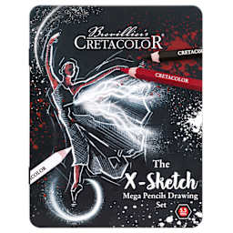 Cretacolor X-Sketch Mega Pencil Drawing Set of 12