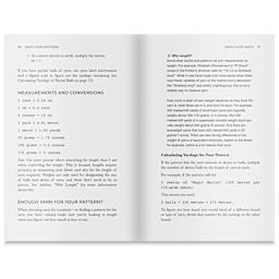 Math for Knitters - Paperback, 184 Pages, measurements and conversions