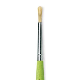 Da Vinci Fit Synthetic Bristle Brush - Round, Size 4, close up