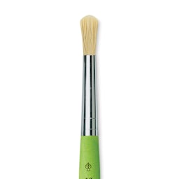 Da Vinci Fit Synthetic Bristle Brush - Round, Size 16, close up