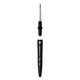 Da Vinci Go Colineo Travel Brush - Pointed Round, Size 1, brush removed from handle