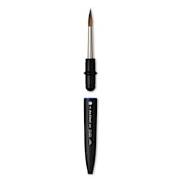 Da Vinci Go Colineo Travel Brush - Pointed Round, Size 8, brush removed from handle