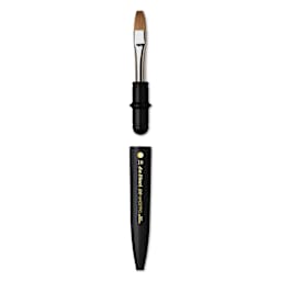 Da Vinci Go Maestro Travel Brush - Flat, Size 10, brush removed from handle