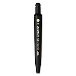 Da Vinci Go Maestro Travel Brush - Round, Size 2, brush inside handle