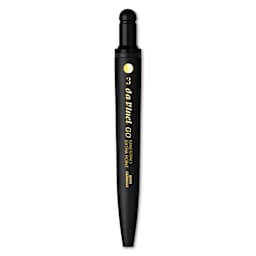 Da Vinci Go Maestro Travel Brush - Pointed Round, Size 3, brush inside handle