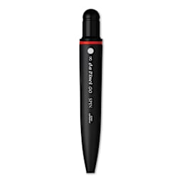 Da Vinci Go Spin Travel Brush - Round, Size 8, brush inside handle
