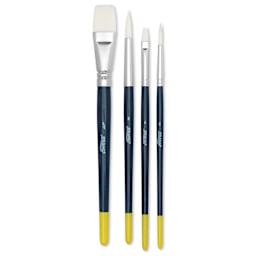Prang Hobby Paint Brushes - Set of 4