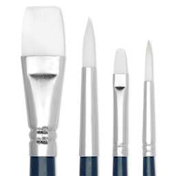 Prang Hobby Paint Brushes - Set of 4, close up