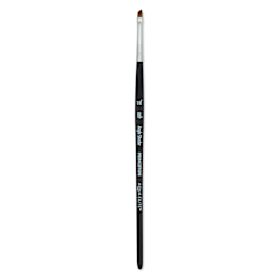 Princeton Aqua Elite Series 4850 Synthetic Mini Brush - Angle Shader, Size 1/8"