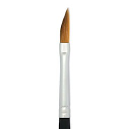 Princeton Aqua Elite Series 4850 Synthetic Mini Brush - Dagger Striper, Size 1/8", close up