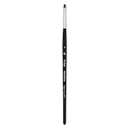 Princeton Aqua Elite Series 4850 Synthetic Mini Brush - Flat Shader, Size 0
