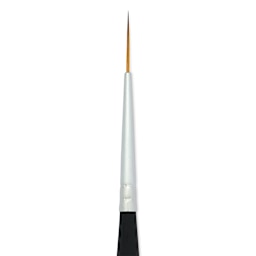 Princeton Aqua Elite Series 4850 Synthetic Mini Brush - Liner, Size 12/0, close up