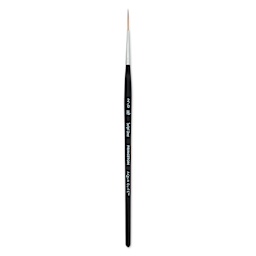 Princeton Aqua Elite Series 4850 Synthetic Mini Brush - Script Liner, Size 2/0