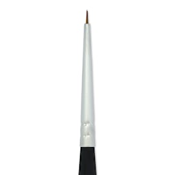Princeton Aqua Elite Series 4850 Synthetic Mini Brush - Spotter, Size 20/0, close up