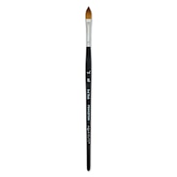 Princeton Aqua Elite Series 4850 Synthetic Mini Brush - Oval Wash, Size 1/4"