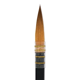 Princeton Aqua Elite Series 4850 Synthetic Mini Brush - Quill, Size 2, close up