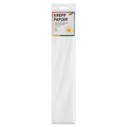 Folia Crepe Paper - Pkg of 10 Sheets, White