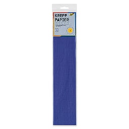 Folia Crepe Paper - Pkg of 10 Sheets, Brilliant Blue