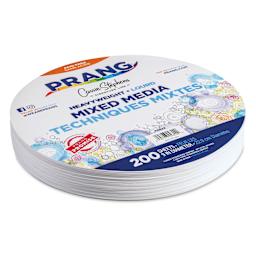 Prang Mixed Media Paper Circles - 9", Pkg of 200, packaging