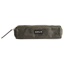 Kolo Parker Zipper Pouch - Sage, 2" x 7-1/2" x 2", front