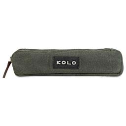 Kolo Parker Zipper Pouch - Sage, 5-1/5" x 4/5" x 1-3/10", front