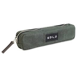 Kolo Parker Zipper Pouch - Sage, 5-1/5" x 4/5" x 1-3/10"