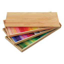 Holbein Artists’ Colored Pencil 30th Anniversary Wood Box Set