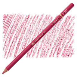 Holbein Artists' Colored Pencil - Strawberry, OP051 pencil and swatch