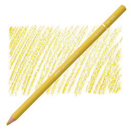 Holbein Artists' Colored Pencil - Mustard, OP165 pencil and swatch