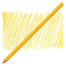 Holbein Artists' Colored Pencil - Sunflower, OP143 pencil and swatch