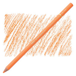 Holbein Artists' Colored Pencil - Luminous Orange, OP730 pencil and swatch